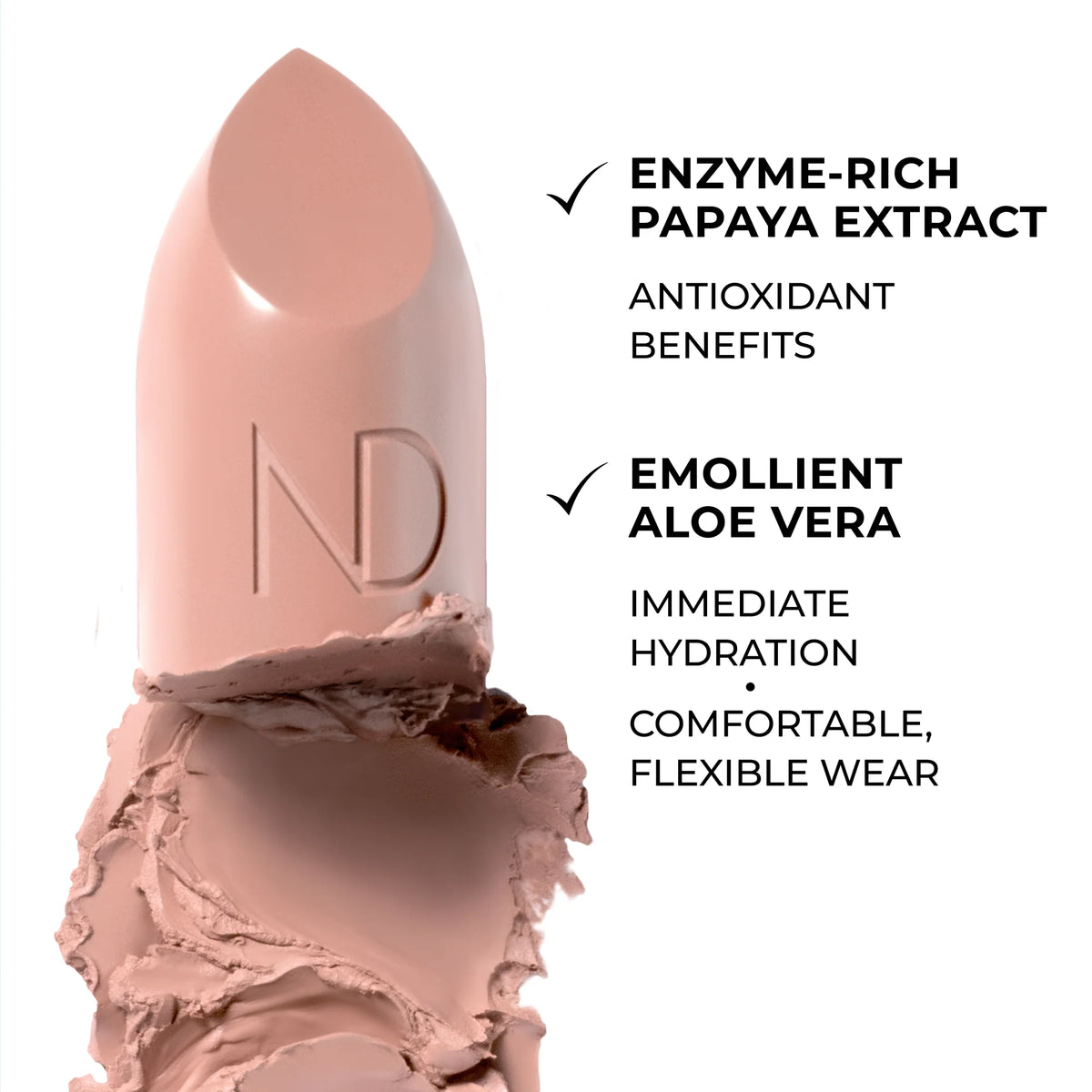 Natasha Denona My Dream Concealer Lipstick - Peach Milk