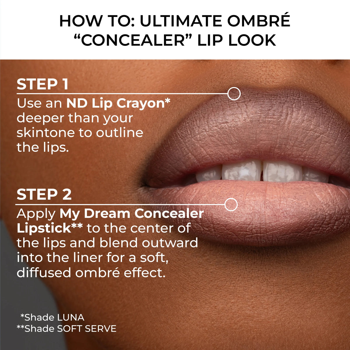 Natasha Denona My Dream Concealer Lipstick - Peach Milk