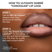 Natasha Denona My Dream Concealer Lipstick - Peach Milk