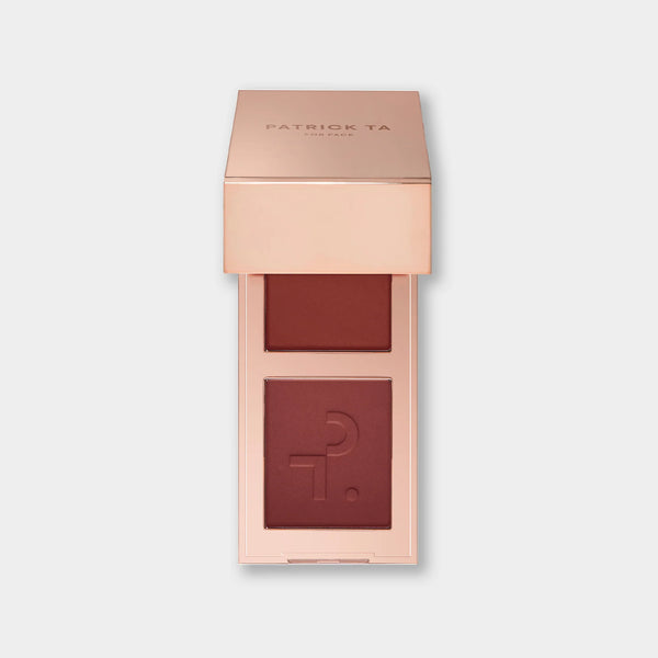 Patrick Ta Mini Major Headlines Double-Take Crème & Powder Blush Duo - She Knows Who She Is