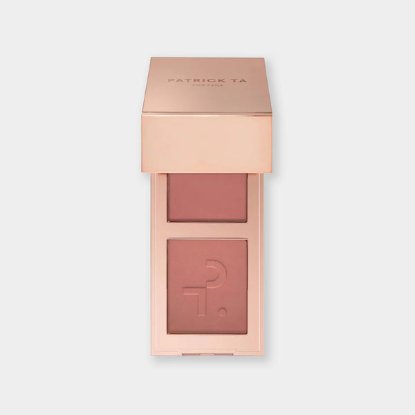 Patrick Ta Mini Major Headlines Double-Take Crème & Powder Blush Duo - She's Seductive