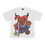 FakeButReal Bootleg Michel Jordan White T-Shirt