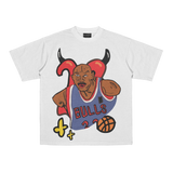 Bootleg Michel Jordan White T-Shirt