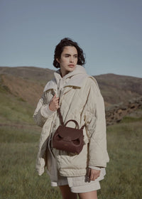 Polene Numero Un Nano Edition Textured Bag - Sandalwood