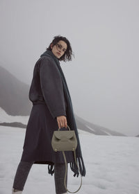 Polene Numero Un Nano Edition Textured Bag - Olive