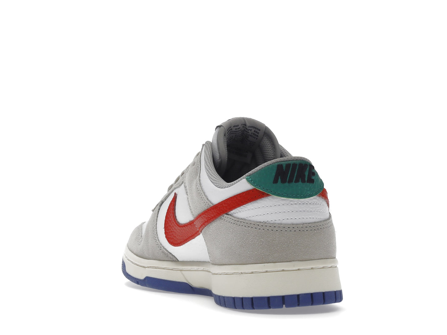 Nike Dunk Low Light Iron Ore Red Blue