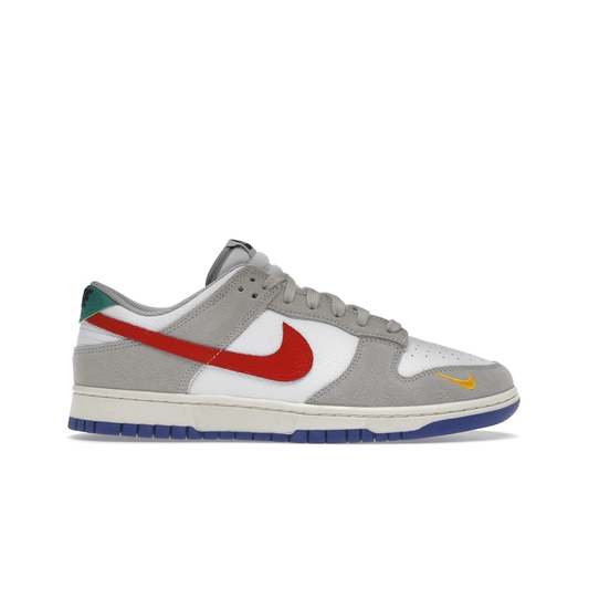 Nike Dunk Low Light Iron Ore Red Blue