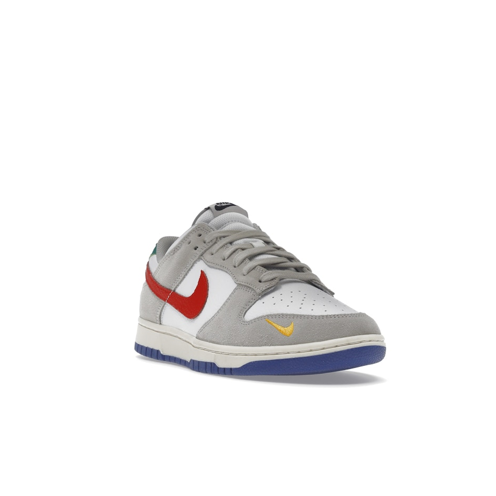 Nike Dunk Low Light Iron Ore Red Blue