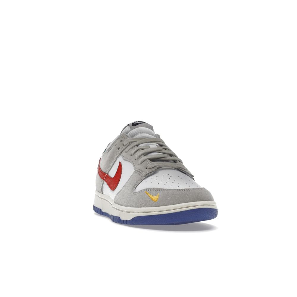 Nike Dunk Low Light Iron Ore Red Blue