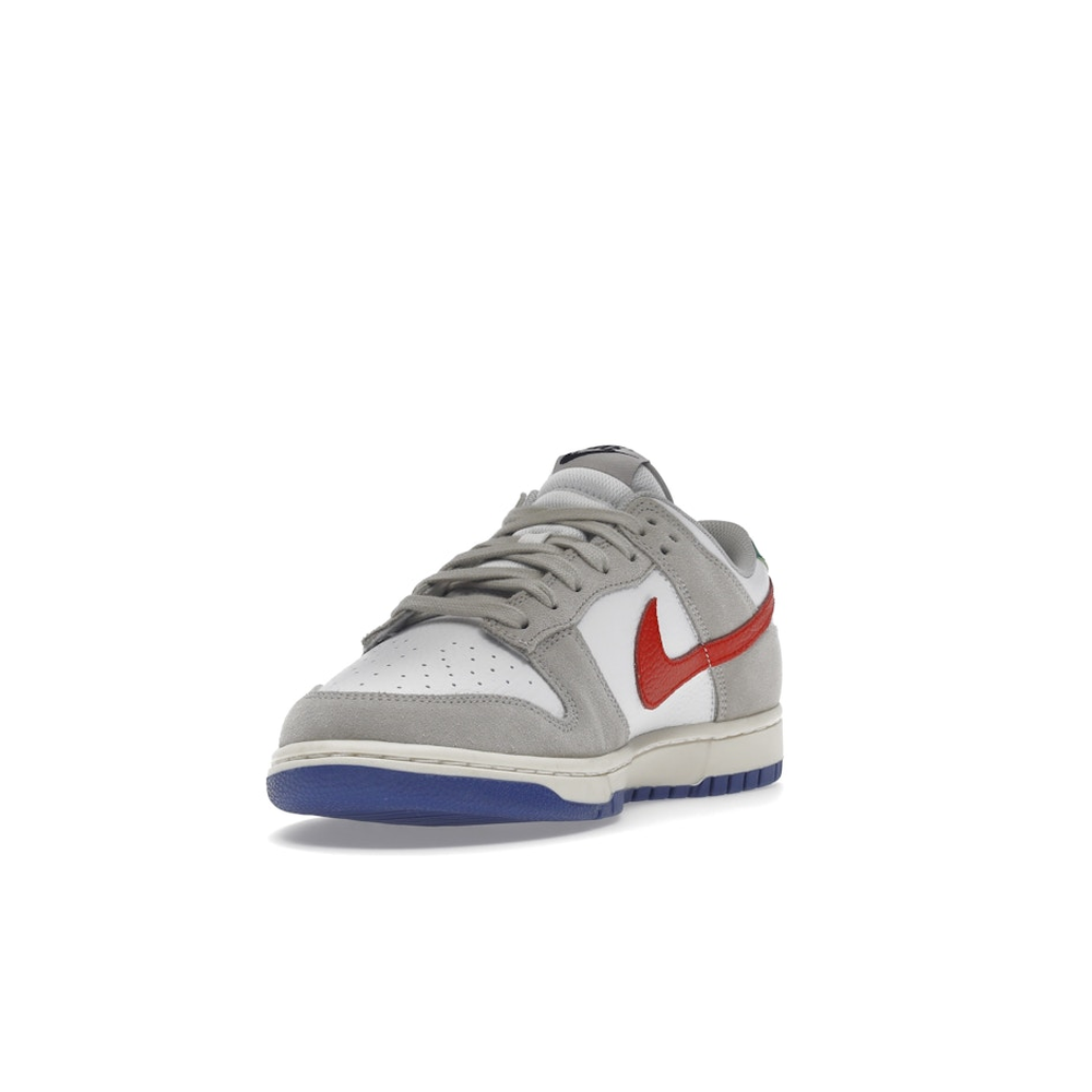 Nike Dunk Low Light Iron Ore Red Blue