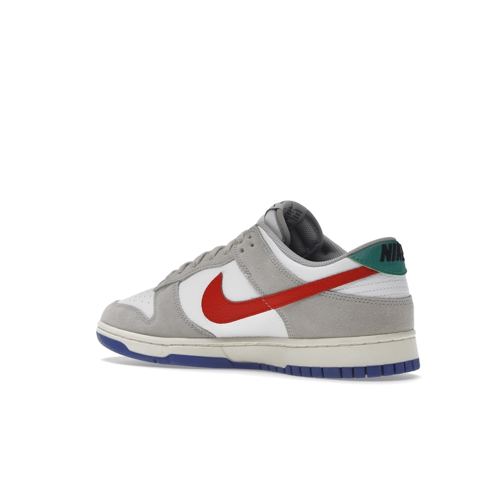 Nike Dunk Low Light Iron Ore Red Blue