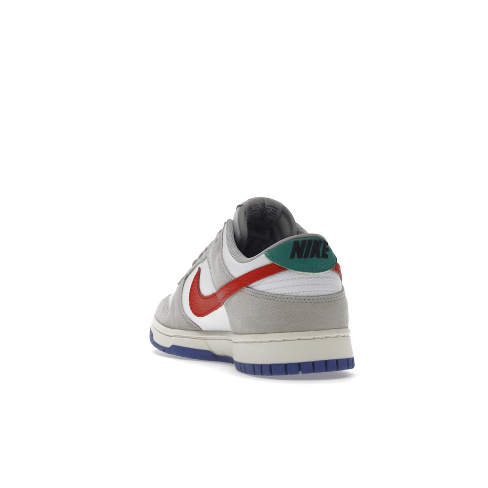 Nike Dunk Low Light Iron Ore Red Blue