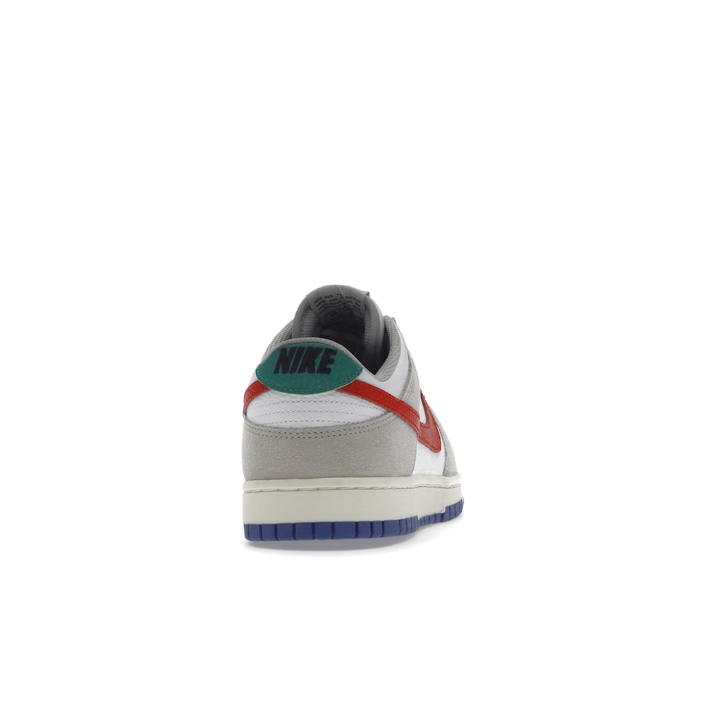 Nike Dunk Low Light Iron Ore Red Blue