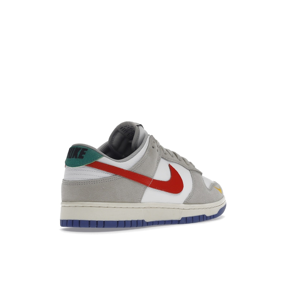 Nike Dunk Low Light Iron Ore Red Blue