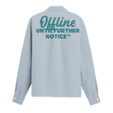 Oversized Shirt Blue - Offline