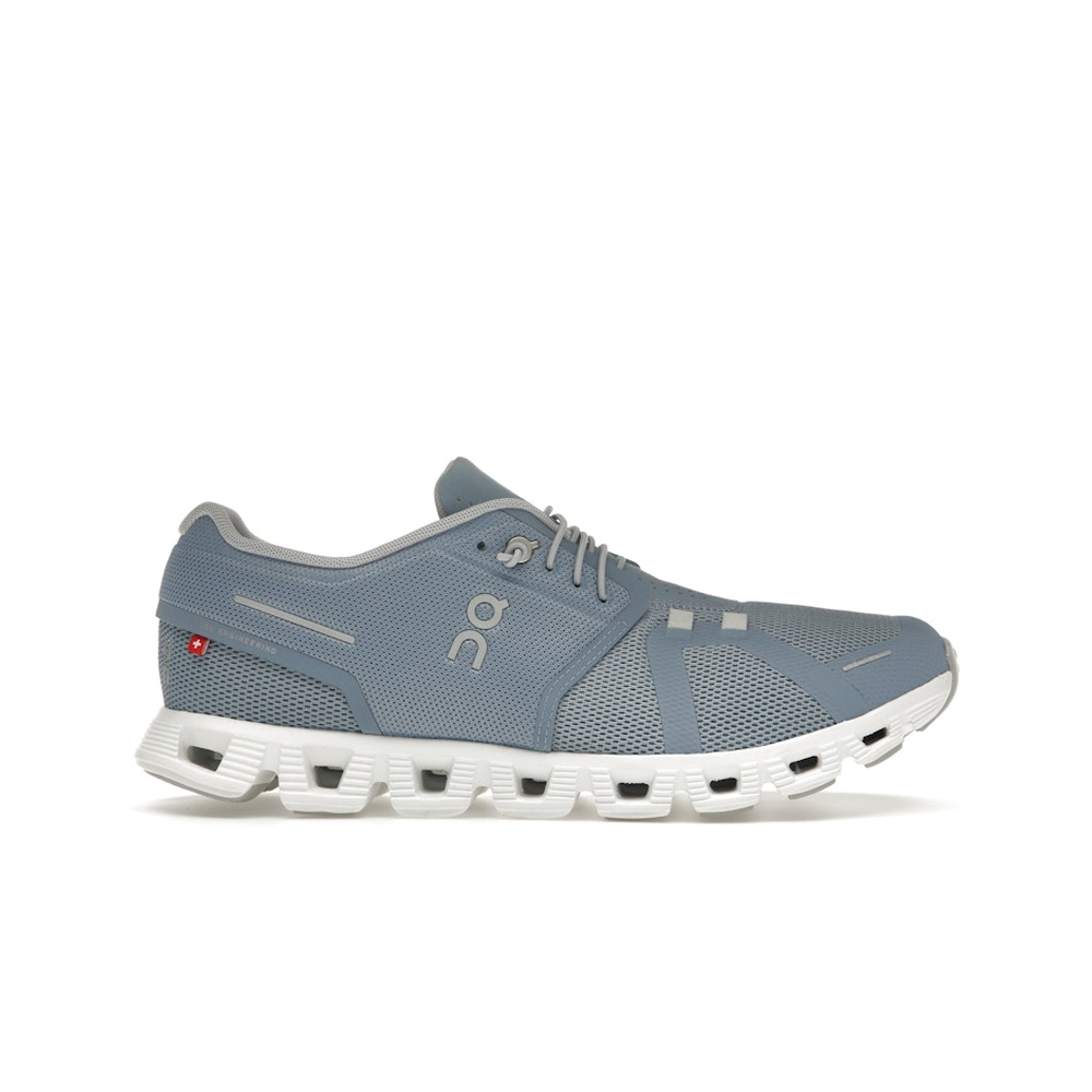 On Running Cloud 5 Chambray White