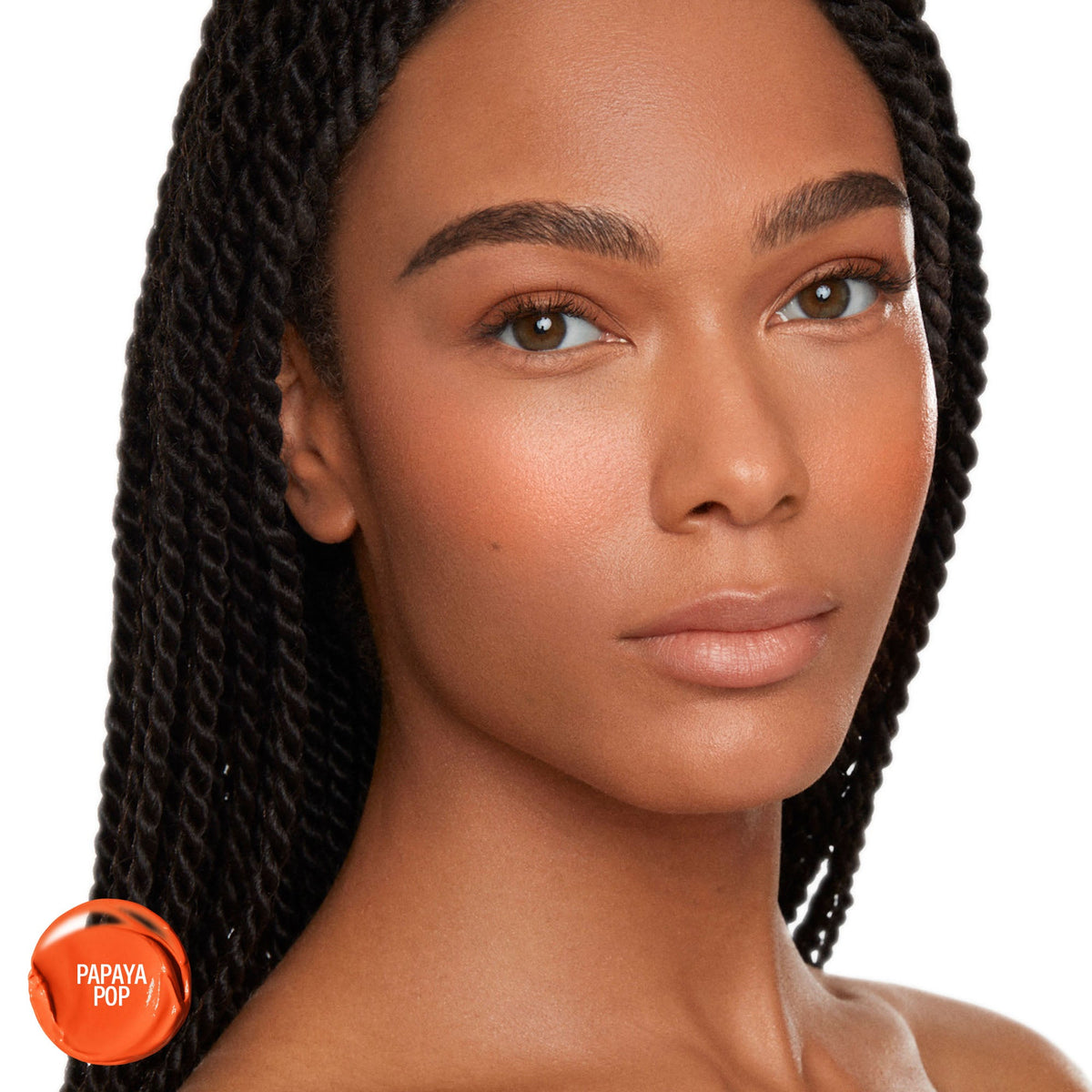 Makeup By Mario Soft Pop Plumping Blush Veil - Papaya Pop