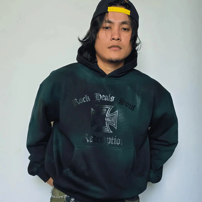 Epic Oversized Hoodie Black - Poison Ivy