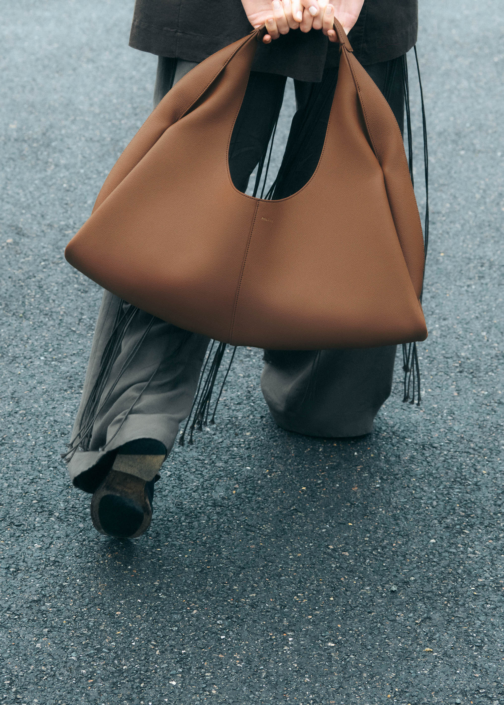 Polene Shuldo Bag - Brown