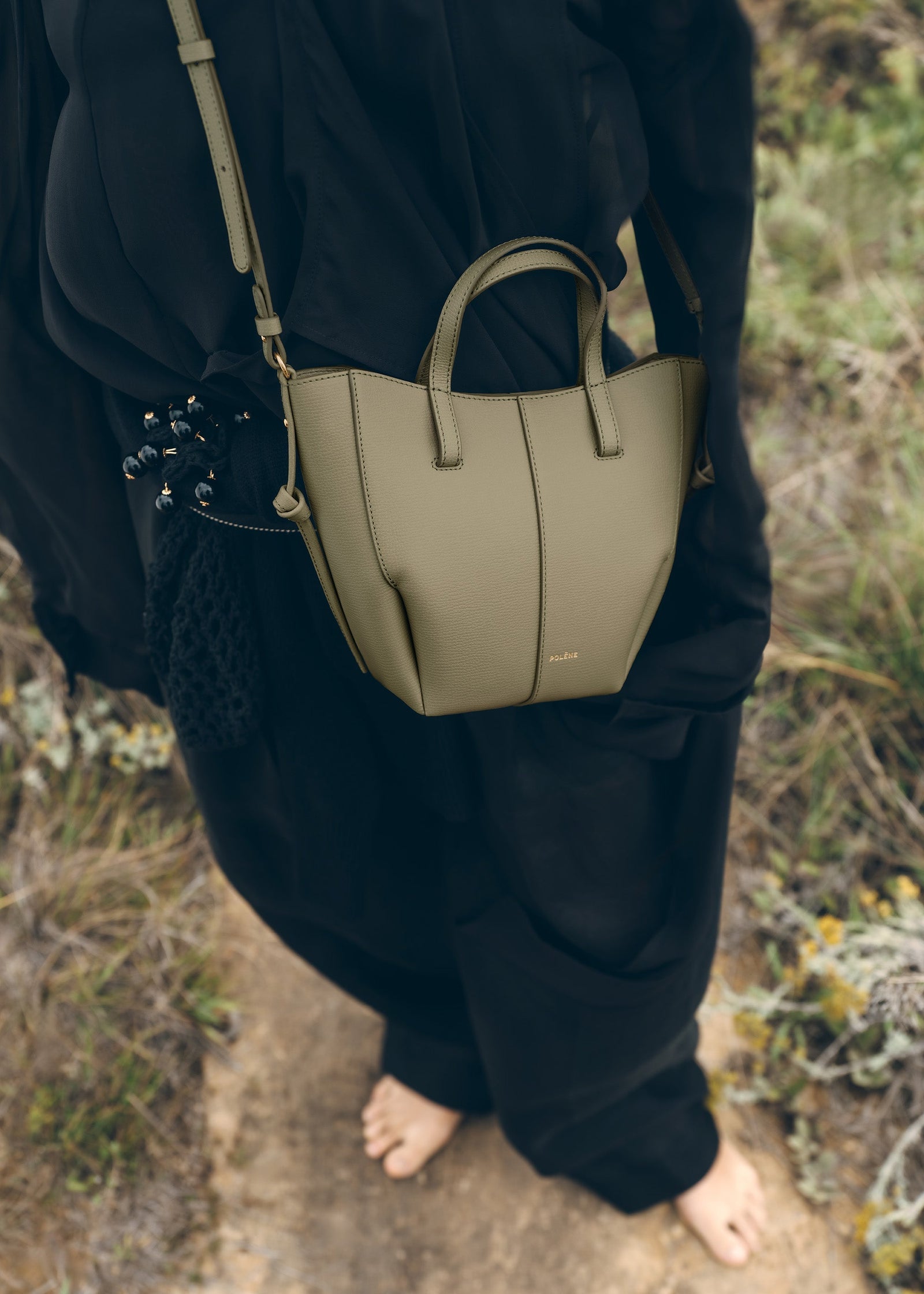 Polene Cyme Tote Nano - Linden