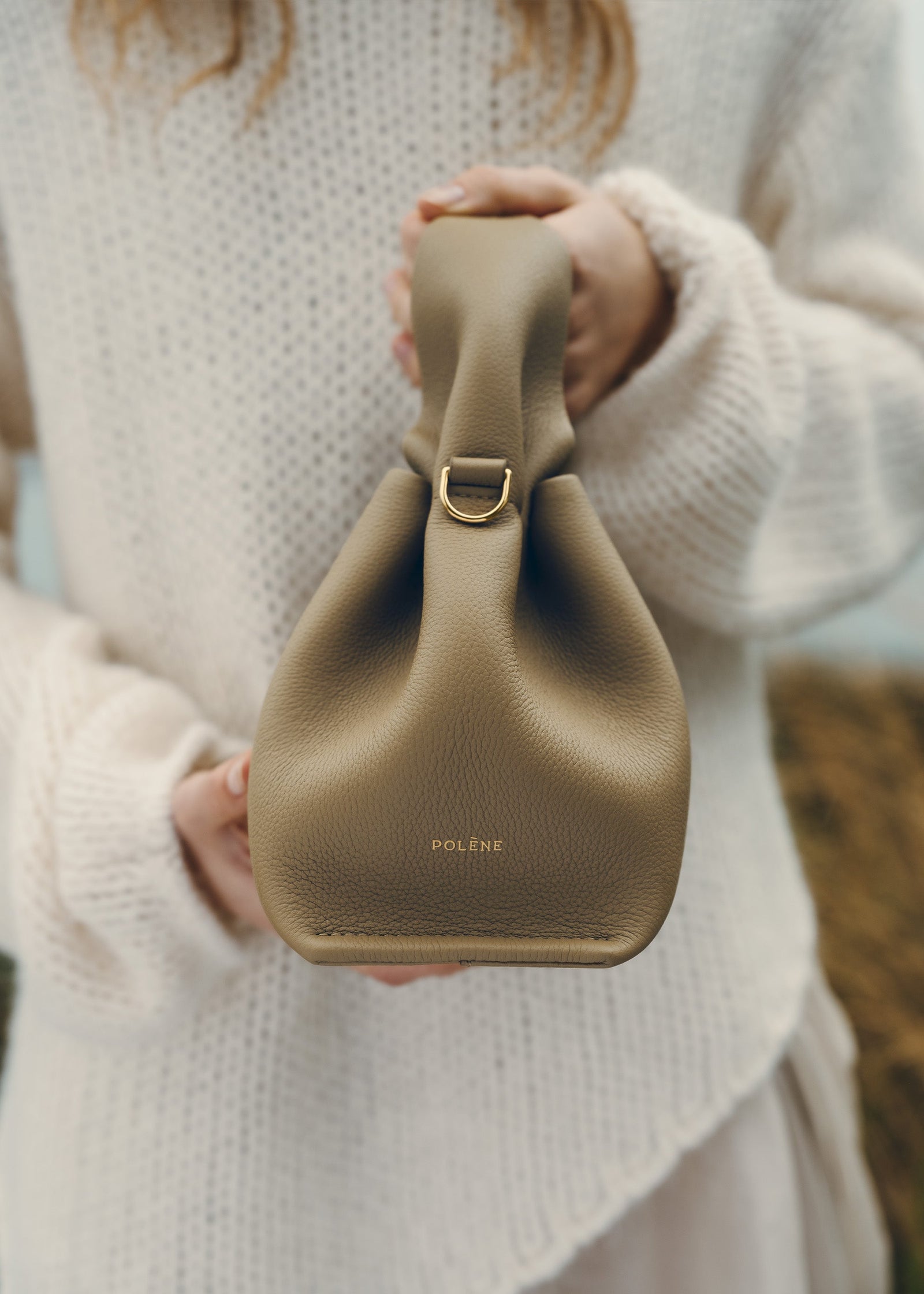 Polene Numero Neuf Mini - Smoky Olive