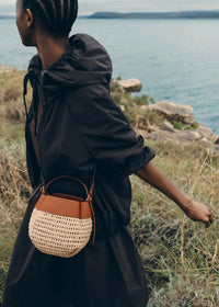 Polene Tsubi Edition Raffia Bag