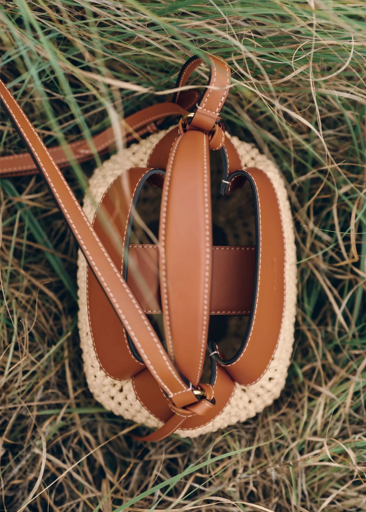Polene Tsubi Edition Raffia Bag