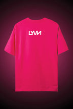 LYVN Oversized T-Shirt Pink - Waveform By Van Gogh