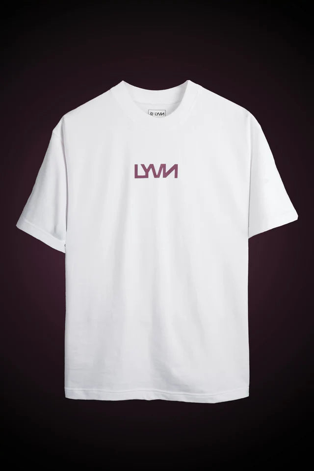 LYVN Oversized T-Shirt White - Phoenix