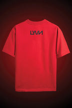 LYVN Oversized T-Shirt Red - Fool Face