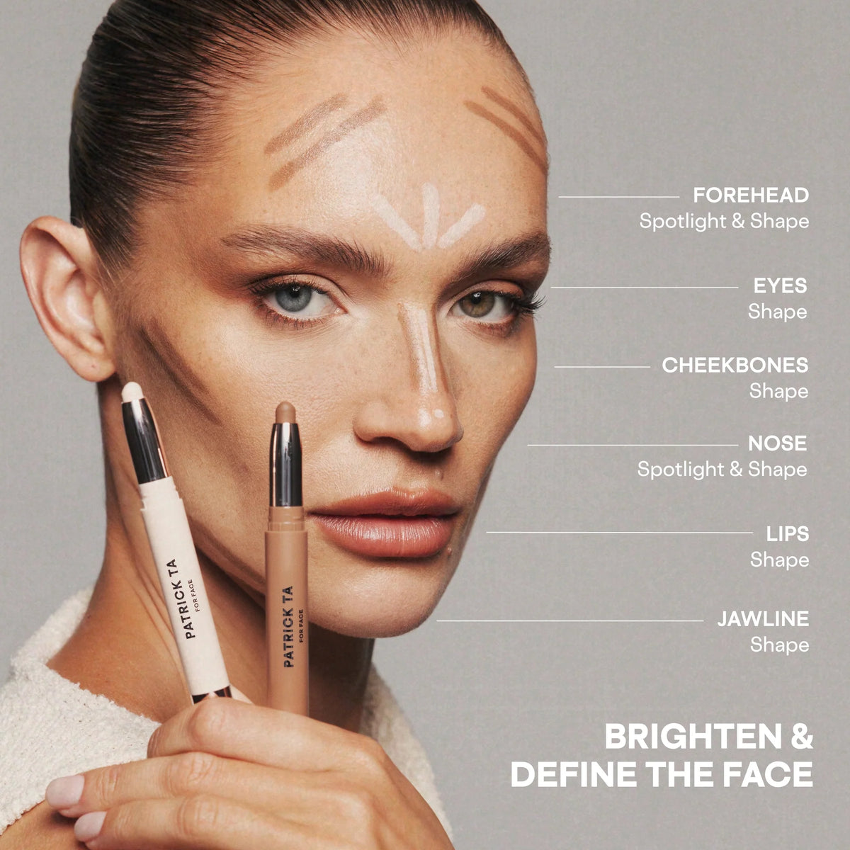 Patrick Ta Major Sculpt Shape & Shade Anywhere Artistry Stick - Silhouette