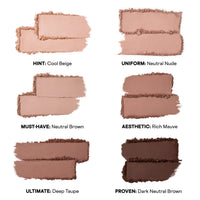 Patrick Ta Major Dimension Essential Artistry Edit Eyeshadow Palette - Cool Taupe