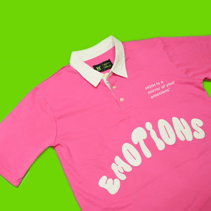 HGIH Polo Tee Pink Emotions