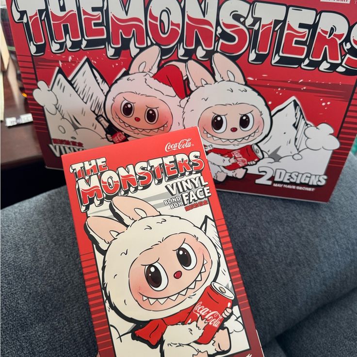 Pop Mart Labubu The Monsters Coca Cola Series Vinyl Face (PACK OF 1)