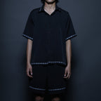 Anarchist Oversized Black Barbed Shirt