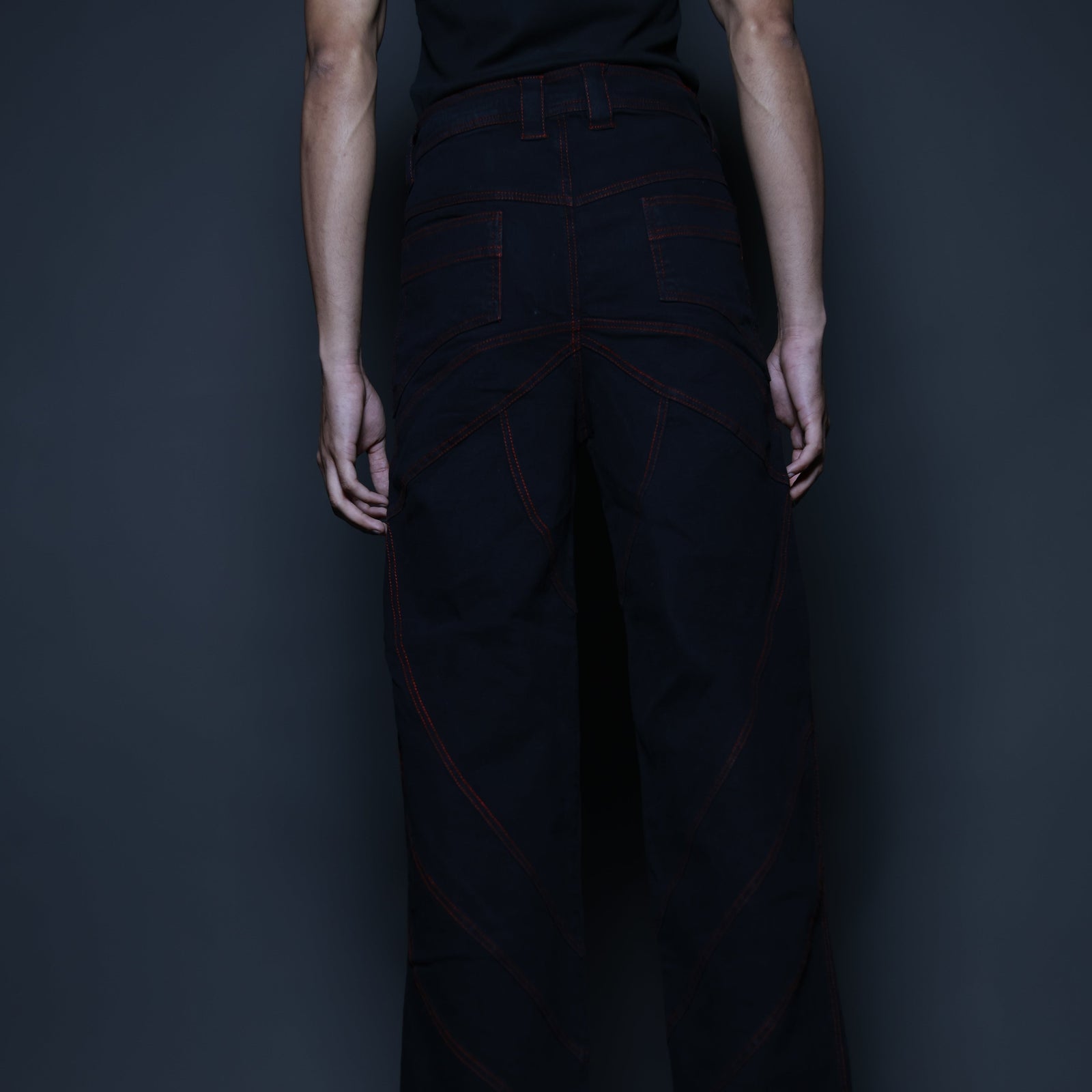 Anarchist Grey Flare Denim