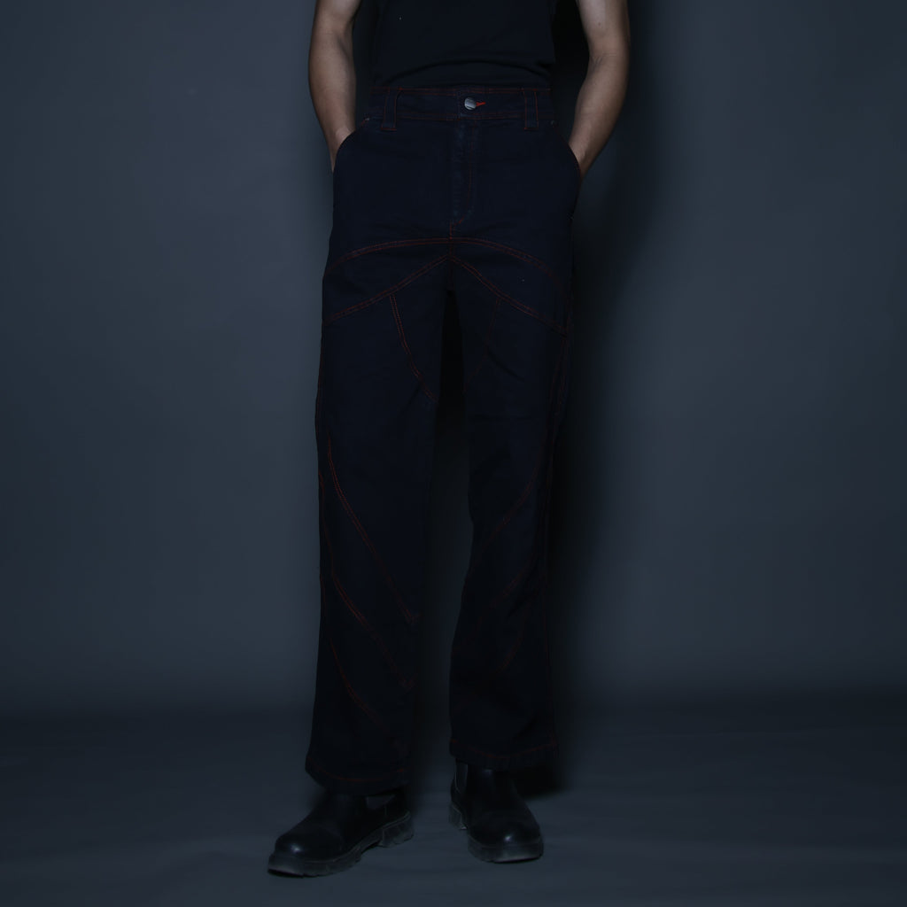 Anarchist Grey Flare Denim