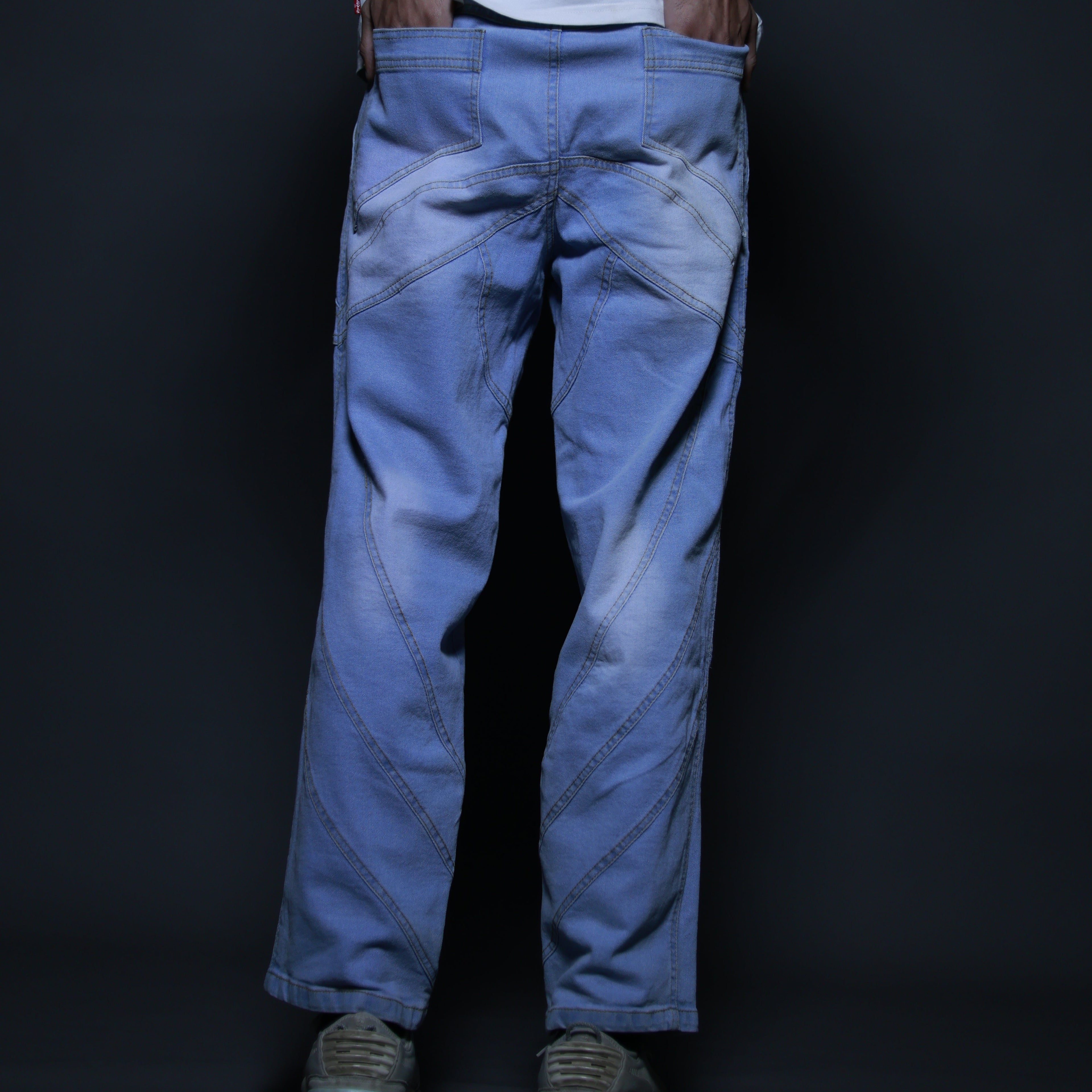 Anarchist Blue Flare Denim