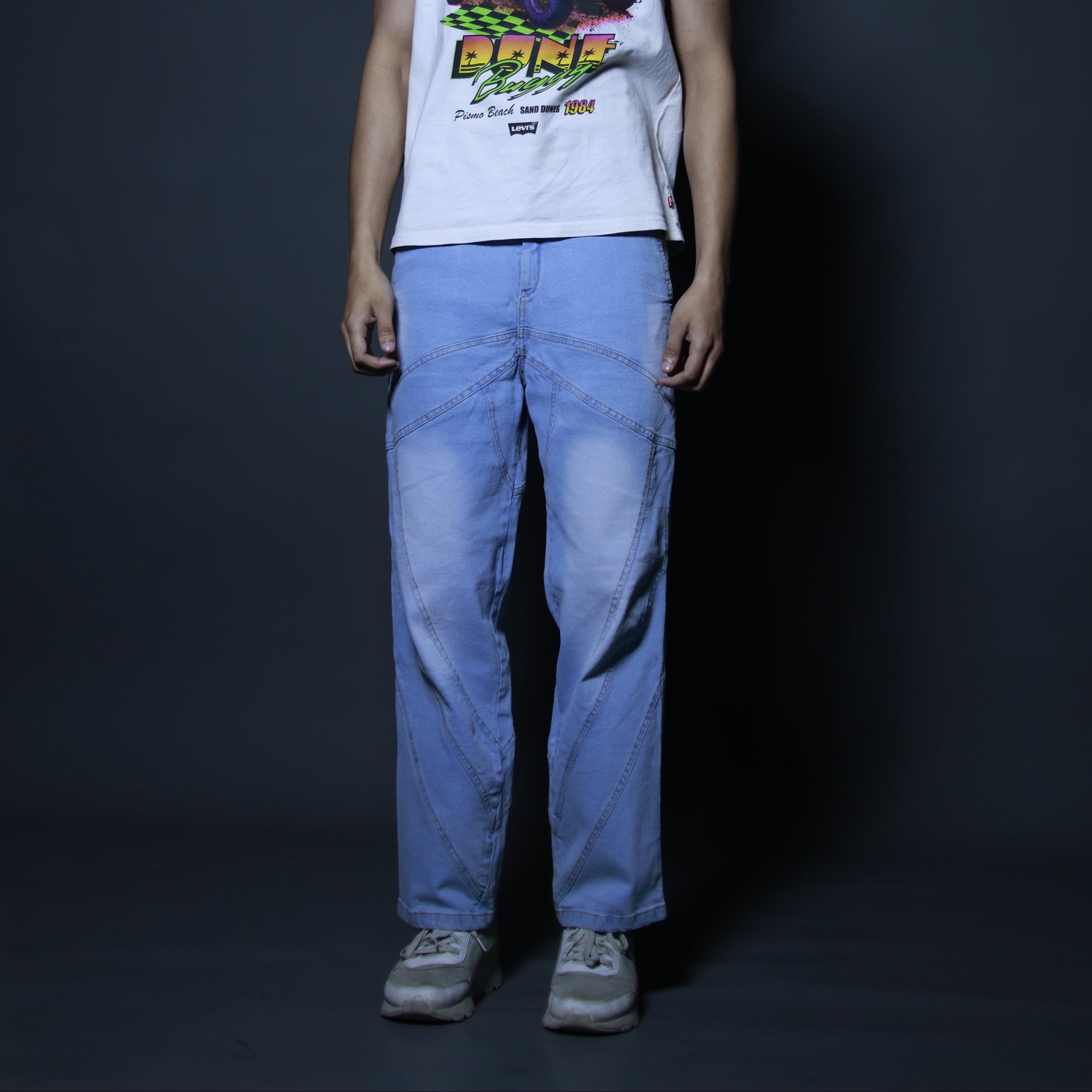 Anarchist Blue Flare Denim