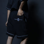 Anarchist Black Barbed Shorts