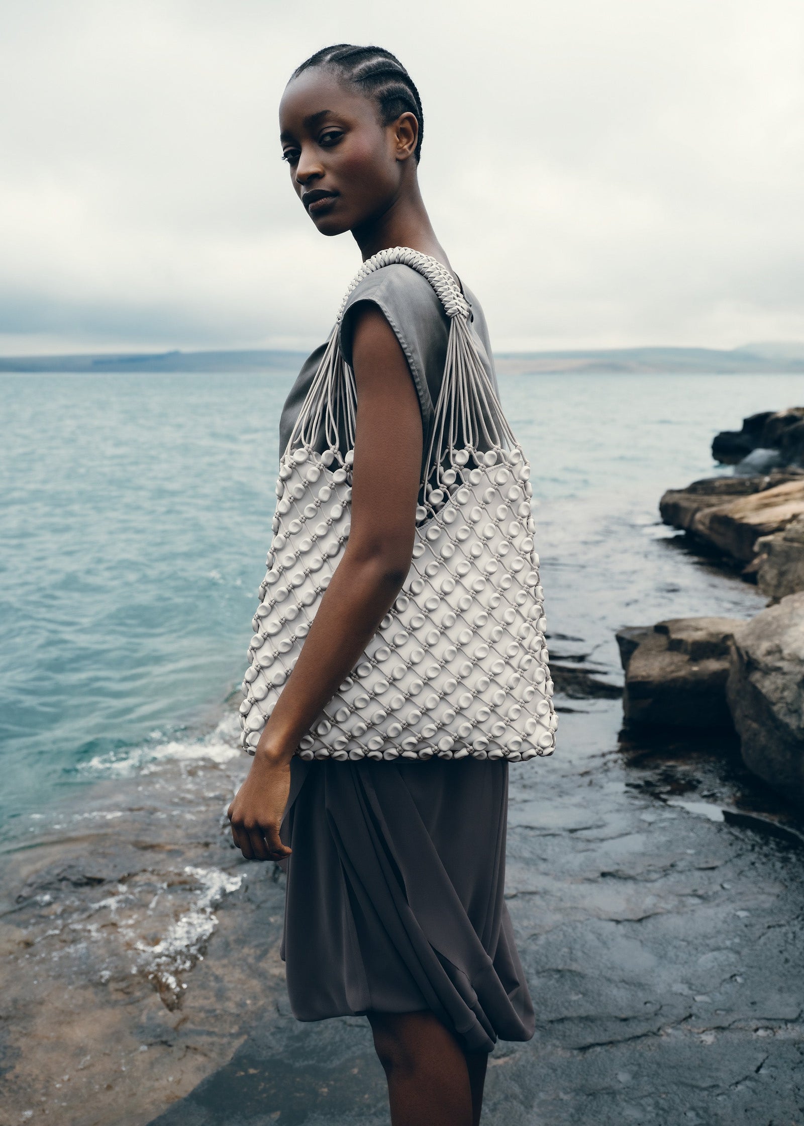 Polene Nomad Sole Bag - Porcelain