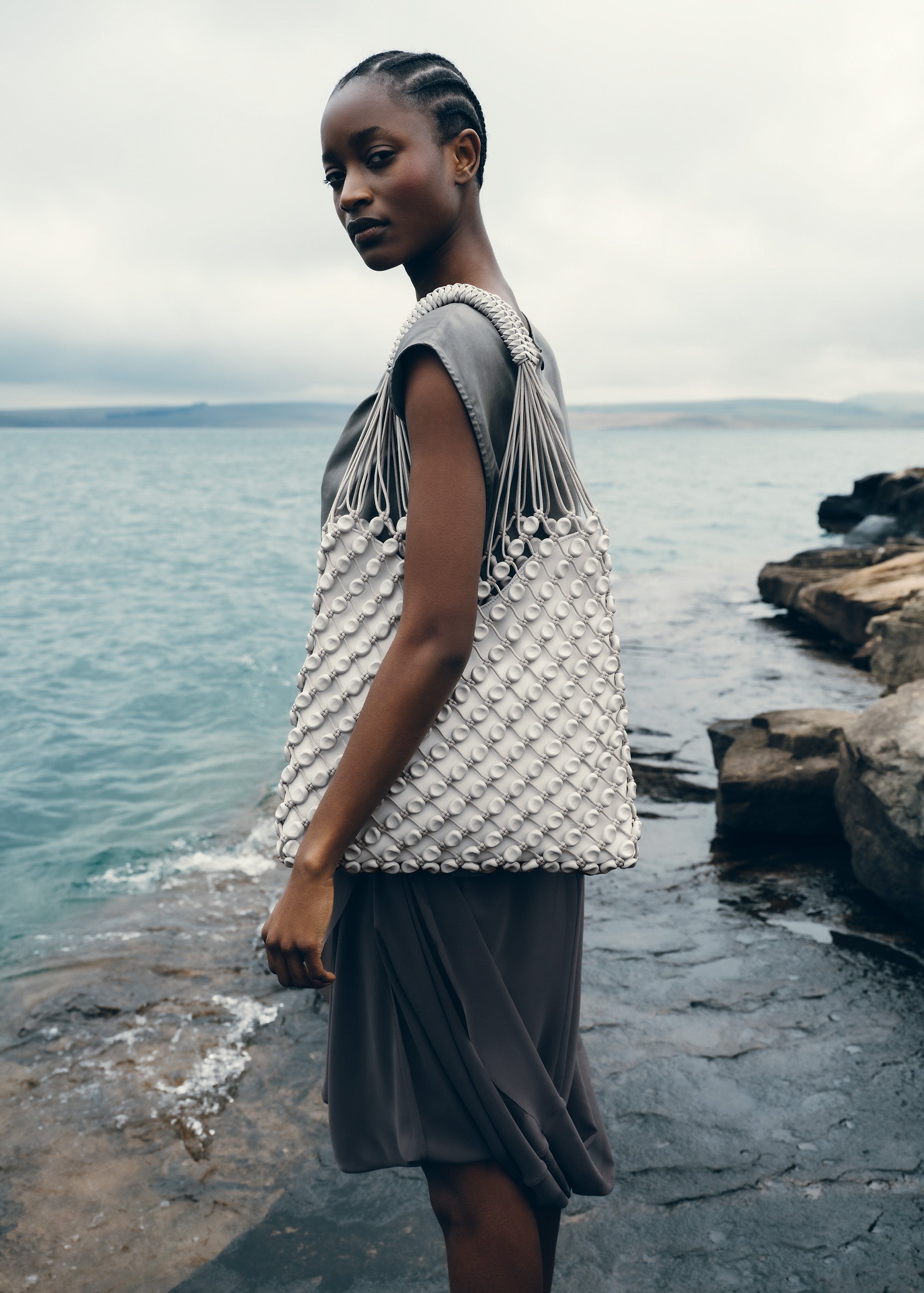 Polene Nomad Sole Bag - Porcelain