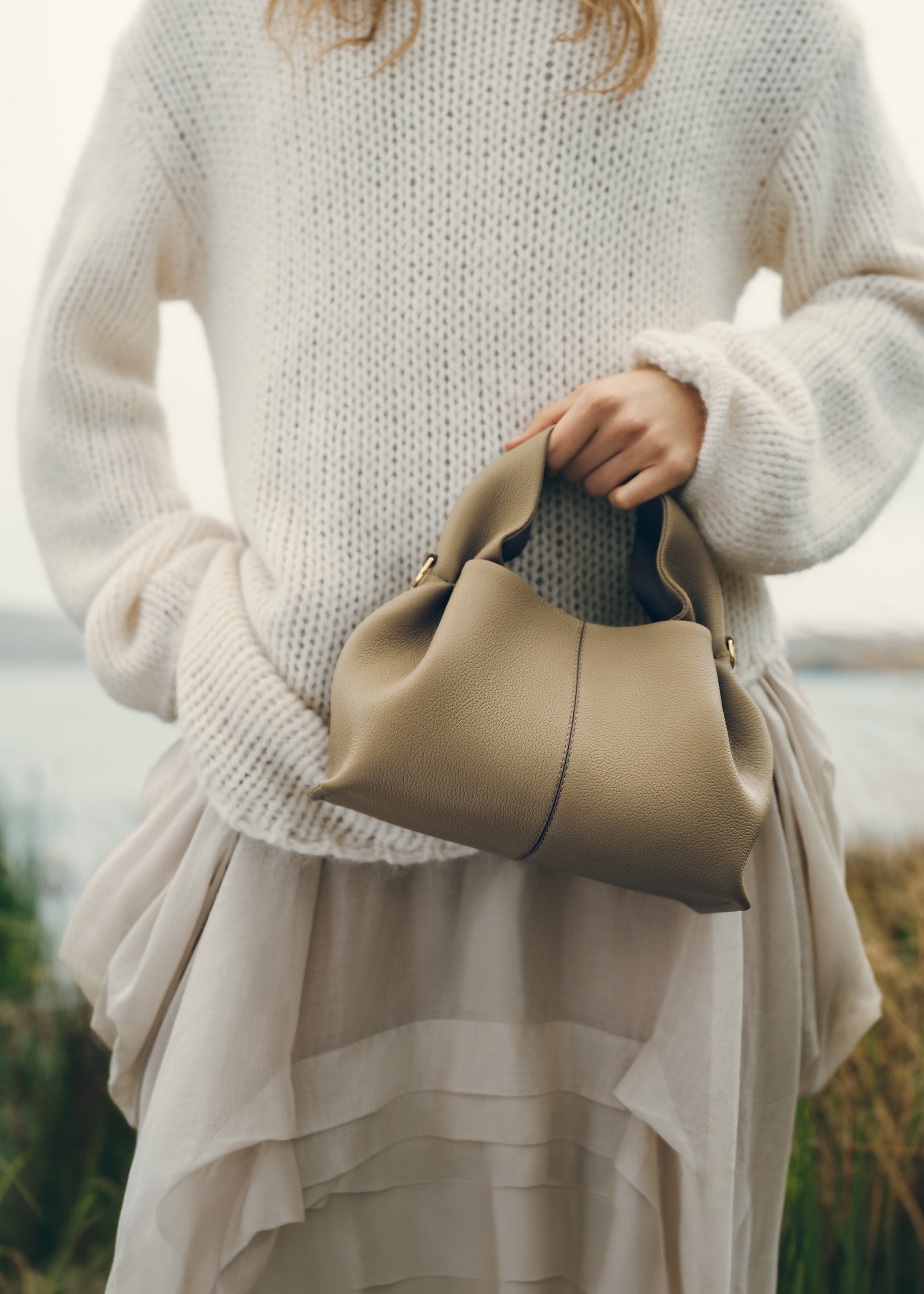 Polene Numero Neuf Mini - Smoky Olive