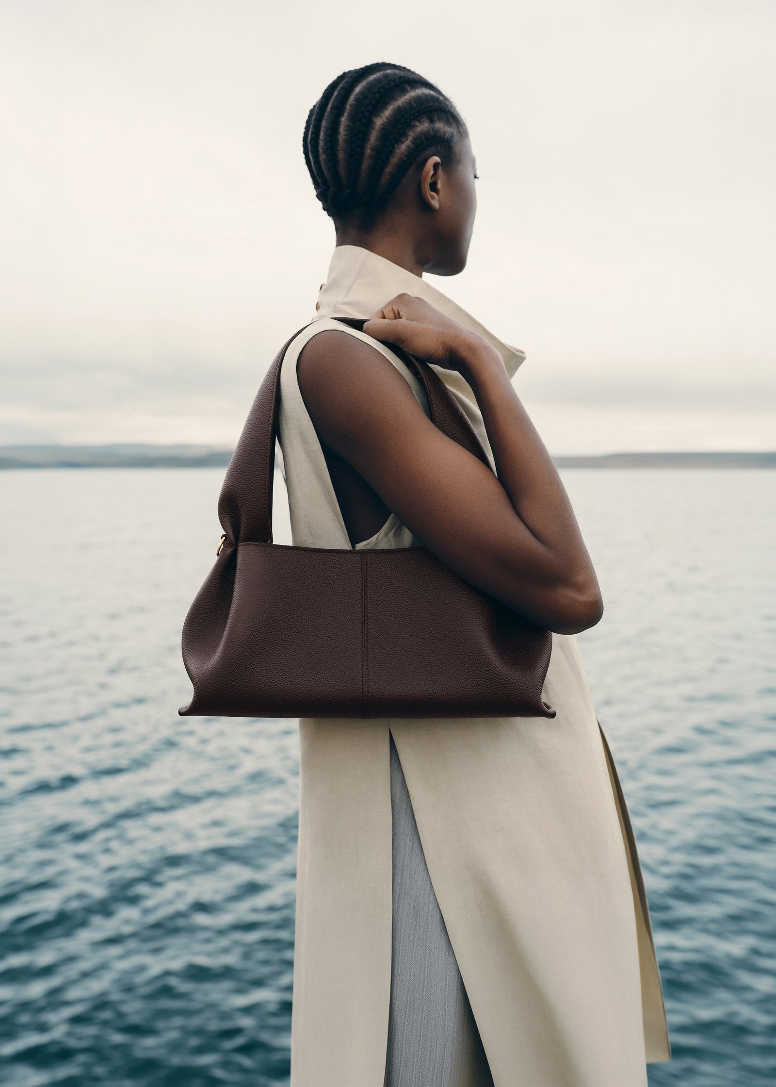 Polene Numero Neuf East West - Ebony