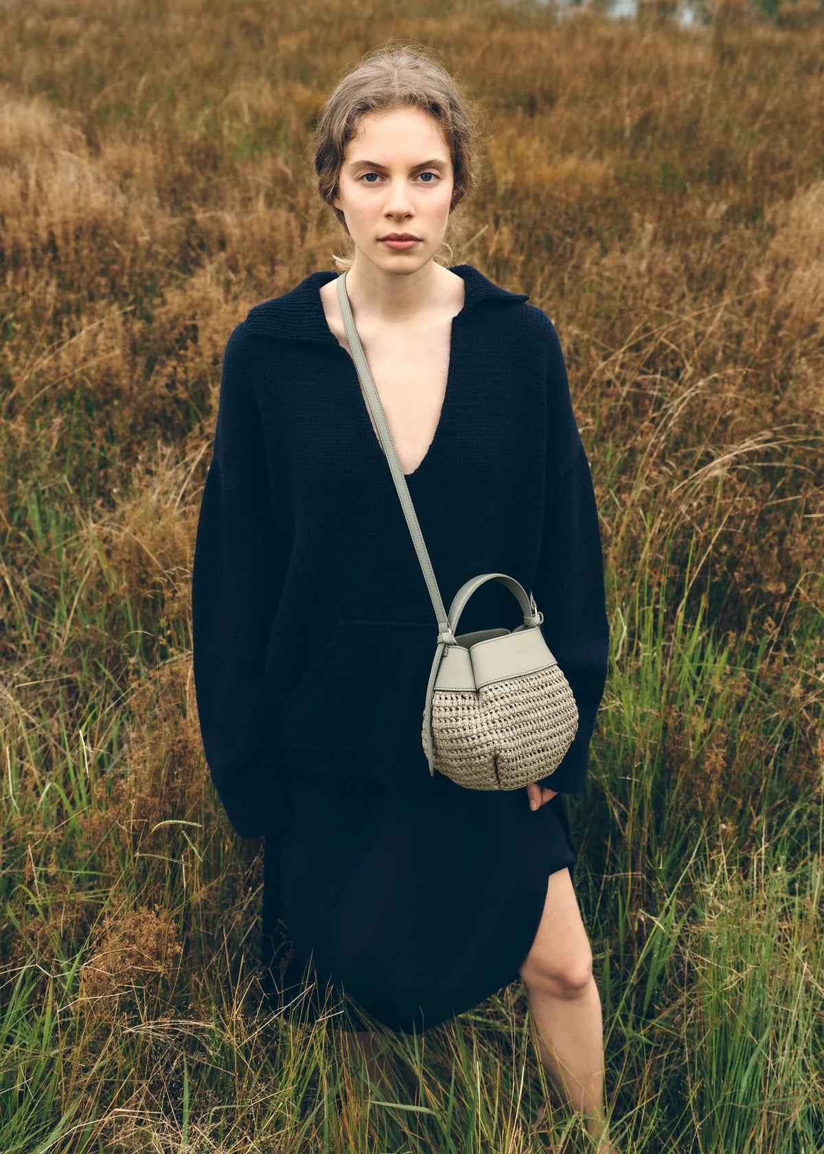 Polene Tsubi Edition Raffia Laurel Bag