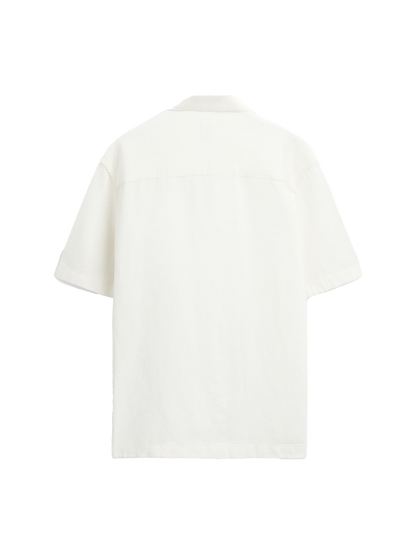 Exhale Label Oversized Shirt Off White - Real Connection
