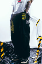Epic Parachute Pants Black - Rockstar BLK