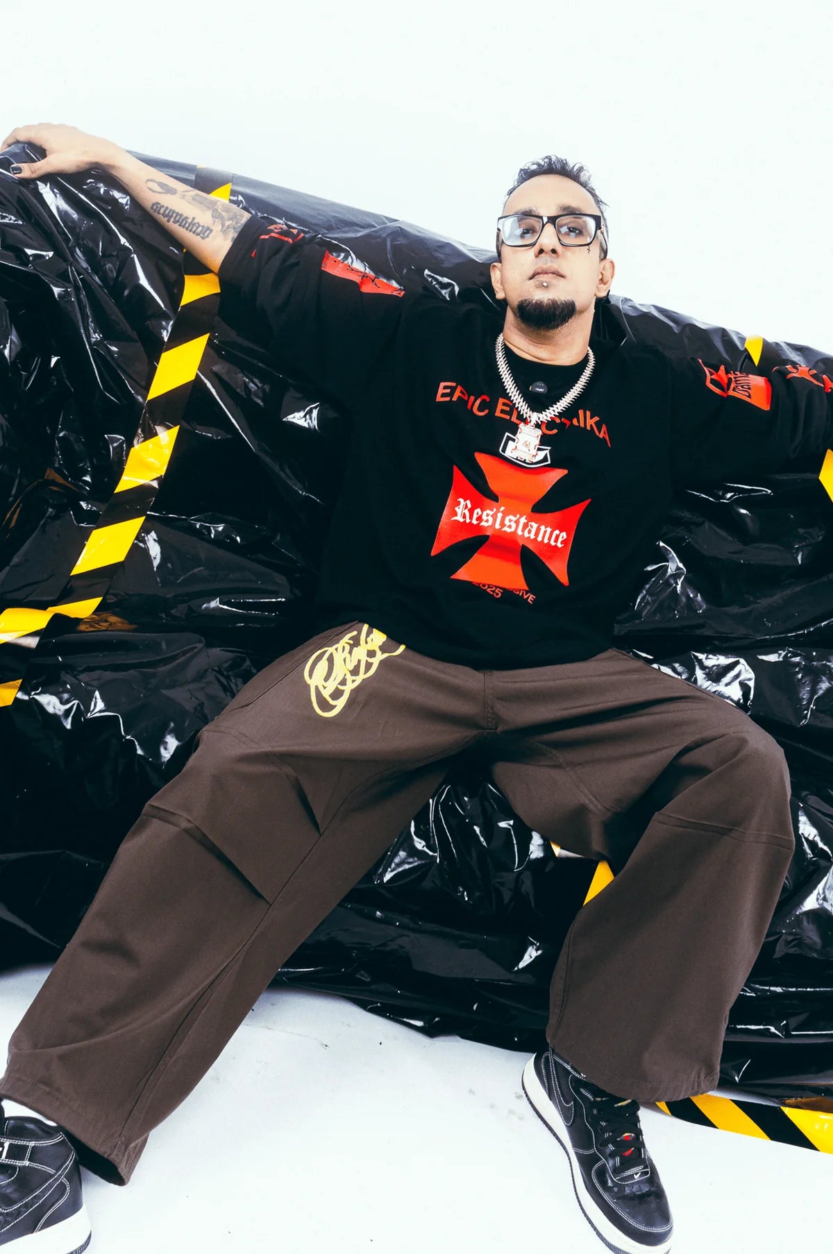 Epic Parachute Pants Brown - Rockstar BRN