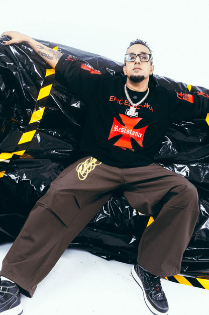 Epic Parachute Pants Brown - Rockstar BRN