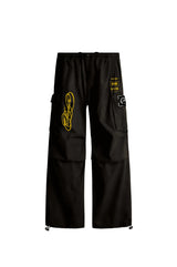 Parachute Pants Black - Rockstar BLK
